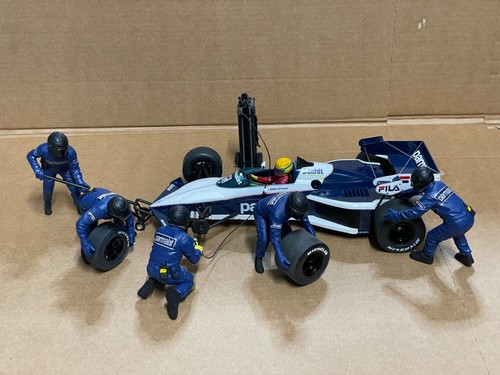 Diorama pit stop - pit, 1:18